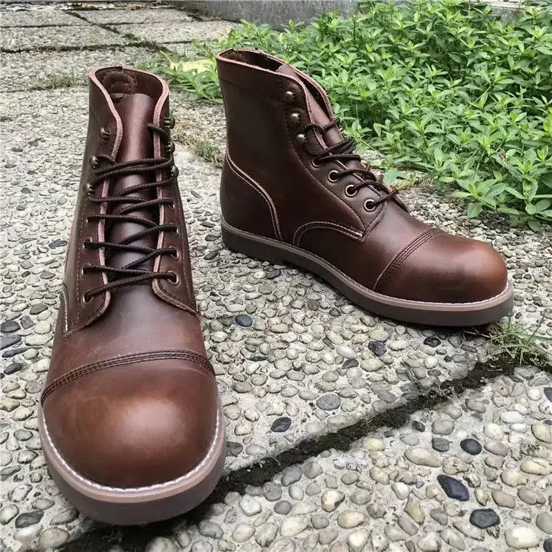 Bottes de moto en cuir de vach - Men'S Shoes Hey Dude avis et prix