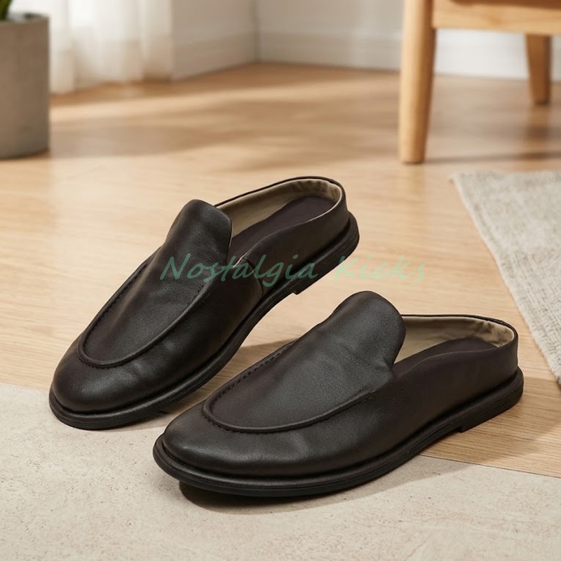 Mules en cuir pour hommes, moc - Men'S Shoes Smart avis et prix