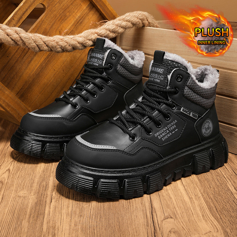 Bottes montantes en velours po - Men'S Shoes Increase Height avis et prix