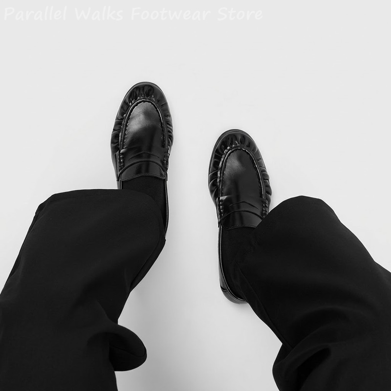 Mocassins plissés rétro pour h - Men'S Shoes Smart avis et prix