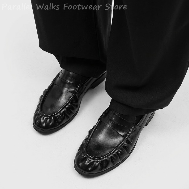 Mocassins plissés rétro pour h - Men'S Shoes Smart avis et prix