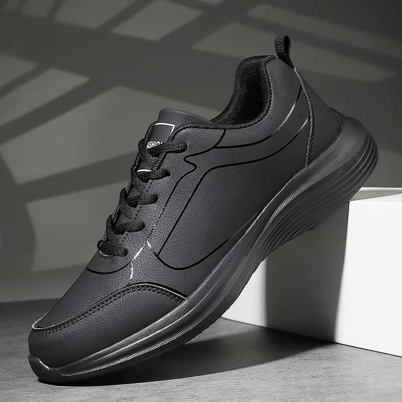 Baskets en cuir respirantes po - Men'S Shoes Water Resistant avis et prix
