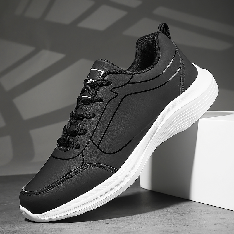 Baskets en cuir respirantes po - Men'S Shoes Water Resistant avis et prix
