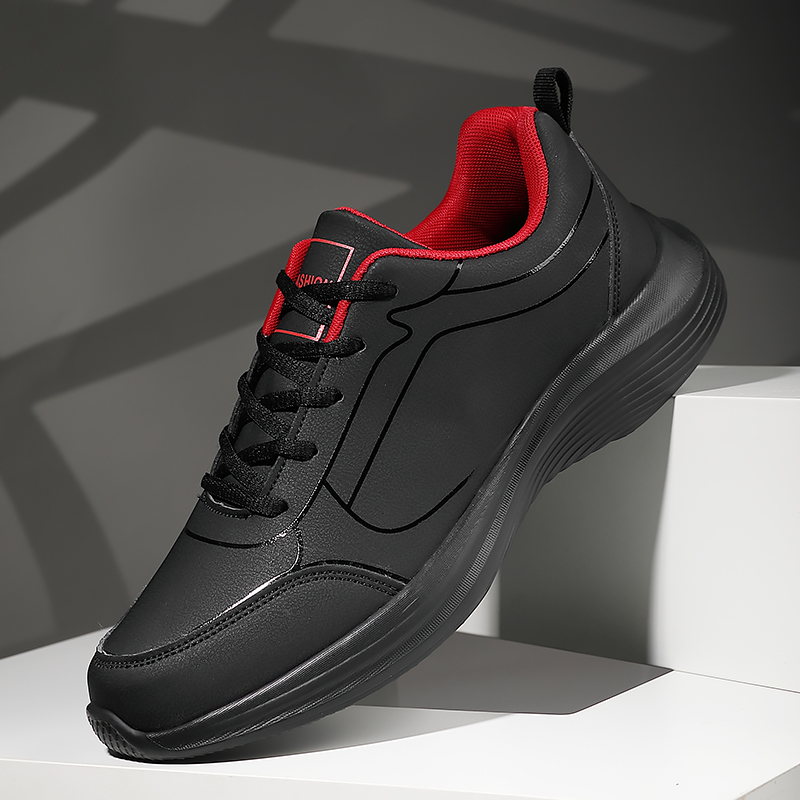 Baskets en cuir respirantes po - Men'S Shoes Water Resistant avis et prix