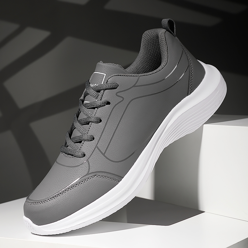 Baskets en cuir respirantes po - Men'S Shoes Water Resistant avis et prix